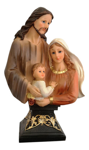 Escultura Religiosa Figura Católica Figura Familiar 21cm