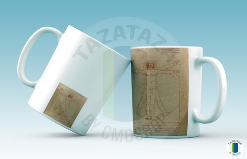 Taza Mug Diseño Da Vinci - Botticelli Naci De Venus Y Más