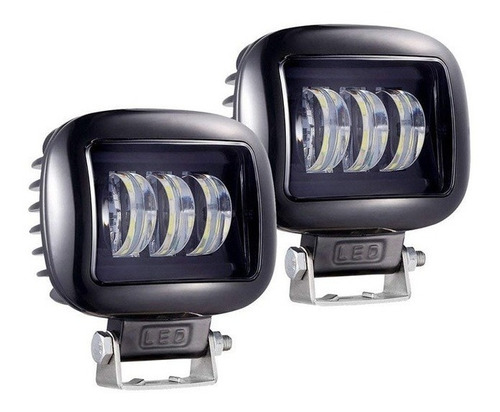 Faros De 30w Univerzal 4x4 Exelente Iluminacion (x Par)