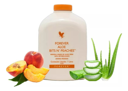 Aloe Bits N' Peaches:delicioso Suco De Pêssego Com Aloe Vera