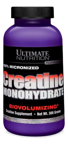 Creatina monohidratada 300 gr (60 serv) | Ultimate Nutrition