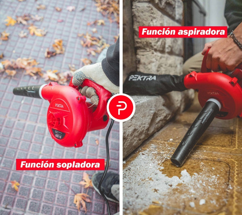 Imagen 5 de 8 de Sopladora Aspiradora 600w Pektra Electrico Bolsa Sin Interes