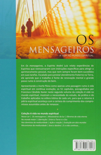 Livro Os Mensageiros: Coleção A Vida No Mundo Espiritual - Volume 2 ( Lacrado)