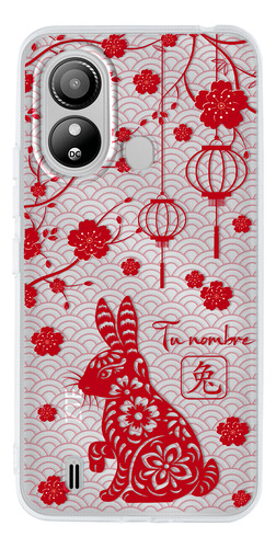 Funda Para Zte Horóscopo Chino Conejo Con Tu Nombre