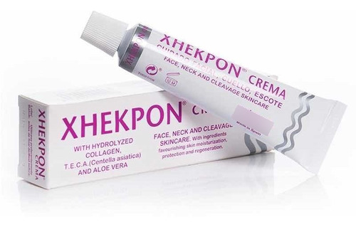 Xhekpon Crema Facial Cuello Y Escote Colágeno Y Aloe Vera