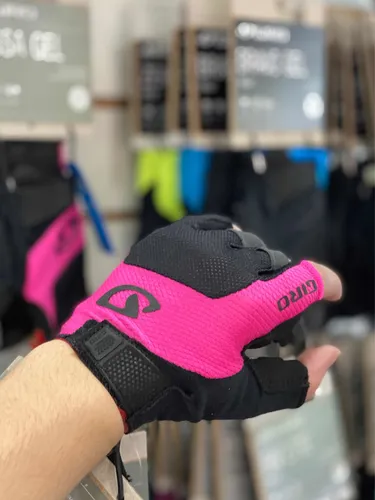 Giro Guantes Ciclismo Mujer - Tessa LF Gel - negro/rosa