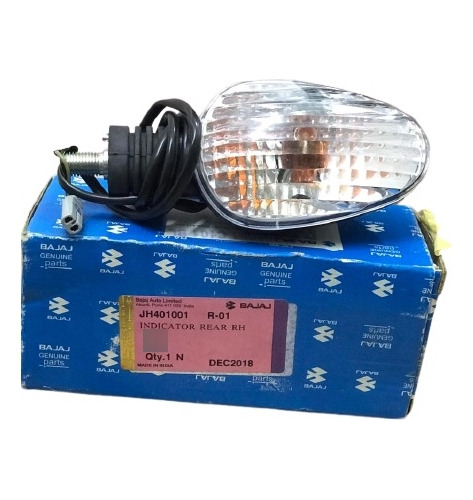 Luz De Giro Trasero Derecho Bajaj V15 Original Lidermoto