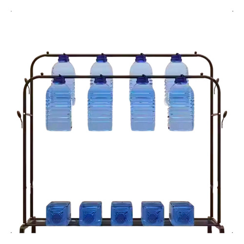 Cabideiro Duplo Para Roupa Arara Organizador Aço 2 Niveis