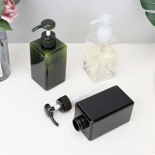 Nn 3pcs 450ml Lotion Cream Dispenser Bottle Jar