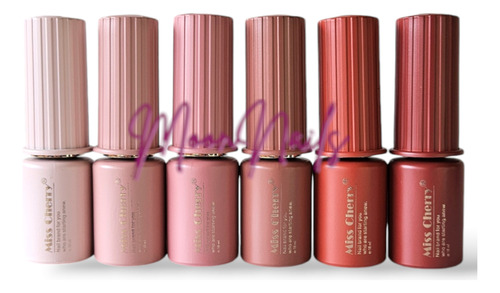 72 Geles 18ml Miss Cherry Gel Semipermanente + Base Y Top Colección (72 Geles)