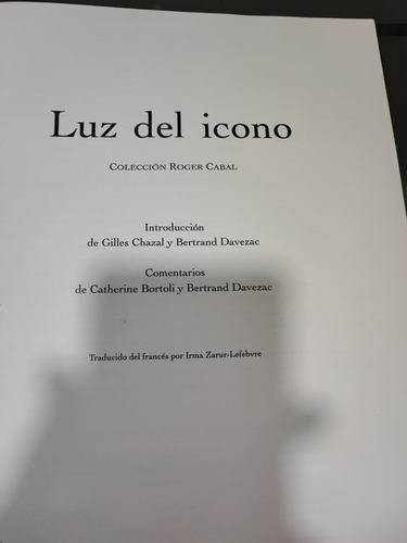 Luz Del Ícono Roger Cabal (Usado)