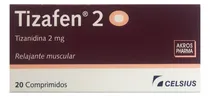 Comprar Relajante Muscular Tizafen X 2 Mg X 20 Comprimidos