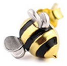 Cadena De Abeja De Moda En La Clavícula + Pendientes Dama