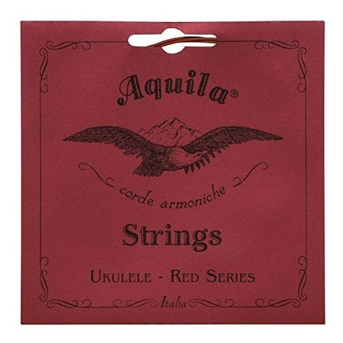 Serie Aquila Rojo Aq-87 Cuerdas Para Ukelele Tenor - De Alto