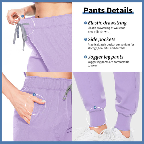 Conjunto De Blusas Y Pantalones Deportivos Scrubs, Traje Uni