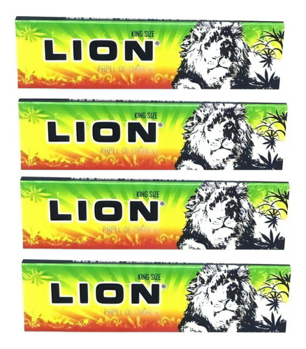 Sedas Papelillos Cañamo X 4 Lion 110 Mm Cogoshop Grow