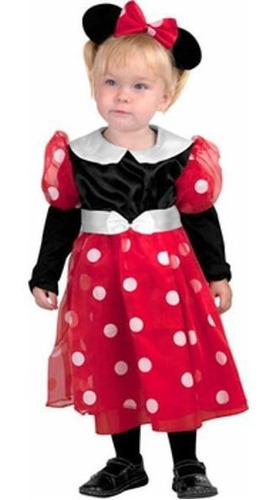 Disfraz Talla Toddler Para Niñas De Minnie Mouse Halloween
