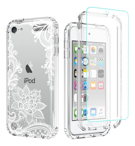 Tothedu Funda Para iPod Touch 6/touch 5/touch 7 Con Protecto