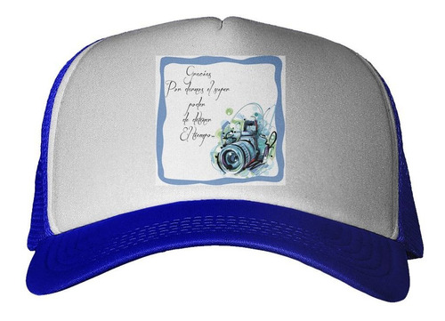 Gorra Frase Fotografo Camara Diseño Dibujo