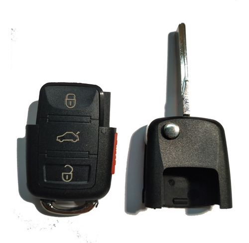 Carcasa Llave Vw Bora 3 Botones Y Panico