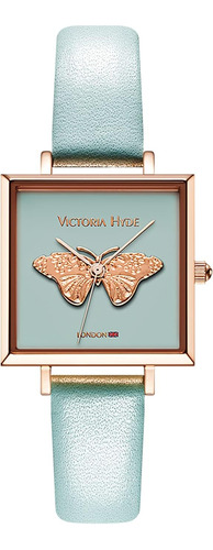 Victoria Hyde Relojes De Cuarzo Para Mujer, Esfera Cuadrada 