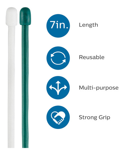 Bridas Flexibles Para Gestión De Cables Philips, 24 Piezas,