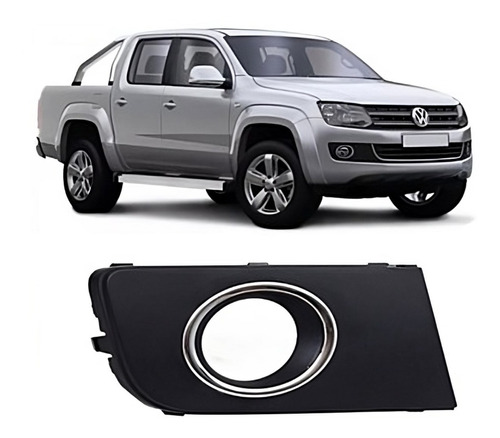 Parrilla Lateral Vw Amarok 2010 11 2012 2013 Aro Crom