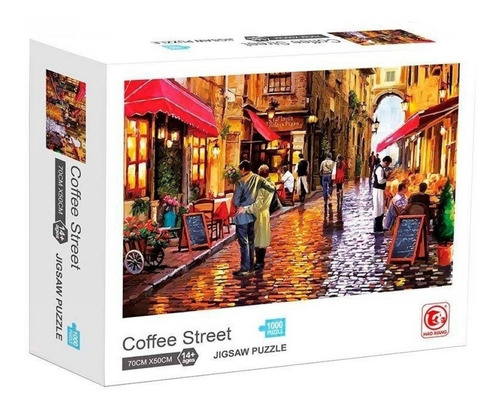 Puzzle 1000 Piezas Coffee Street