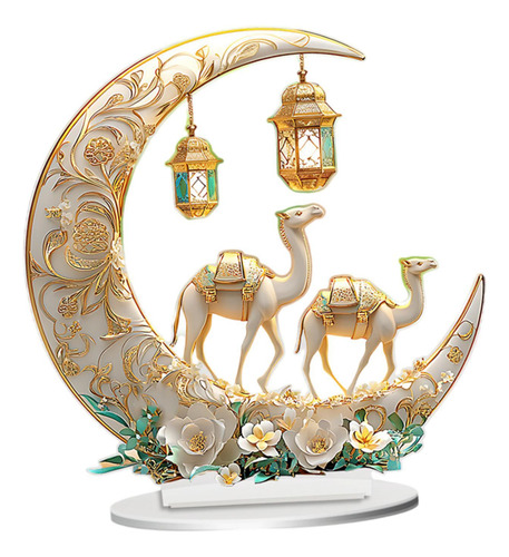 Decoración De Ramadán, Letrero De Mesa De Regalo Ideal A
