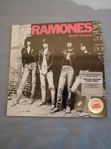 Ramones, Rocket To Russia, Lp, De Color, Cerrado