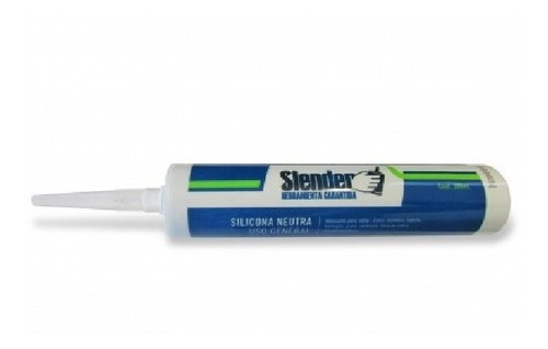 Silicona Neutra Slender Blanca 300ml Ferreteria K37