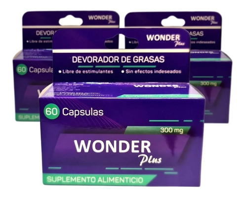 Capsulas Para Perder Peso Santis Garantia Wonder 