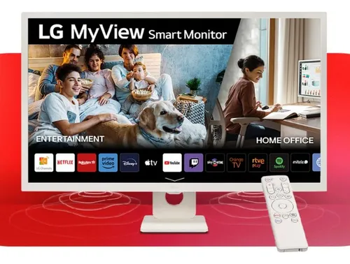 Monitor LG 32sr50f 31.5 Full Hd Ips Smart Monitor With Webos
