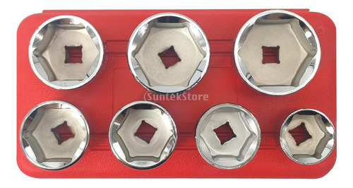Juego De Herramientas Con Tapa De Filtro De Aceite De 7 Y