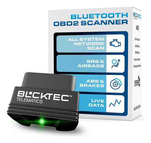 Blcktec 430 Escáner Obd2 Bluetooth Herramienta De