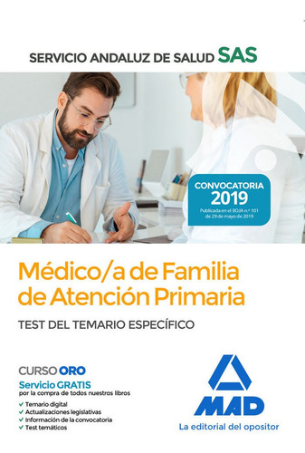 Medico/a De Familia De Atencion Primaria Sas Test Del Tem...