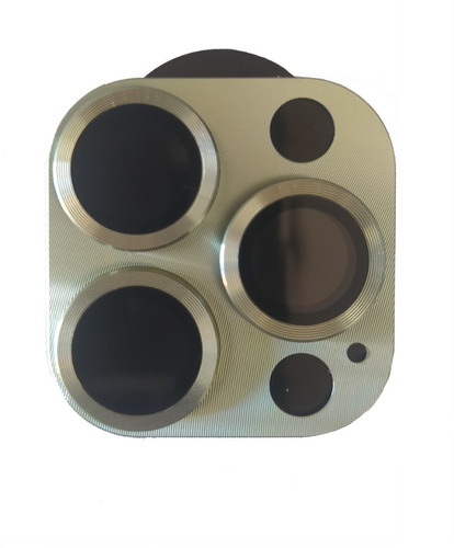 Imagen 1 de 1 de Protector De Cámara De Vidrio + Aluminio Para iPhone 13 Pro 