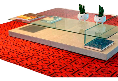 Tapete Carpete Atlanta 2,00x2,50 Sala Quarto Luxo Casa Laura Enxovais Vermelho