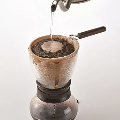 Cafetera de goteo con cuello de madera 240 ml, de Hario