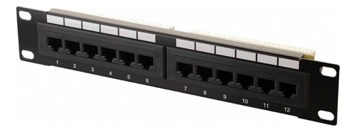 Patch Panel 12 Puertos Cat6 Wireplus