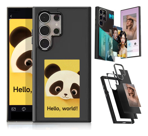 B Funda De Teléfono Smart Ink For Samsung Galaxy S23/s24 Ultra