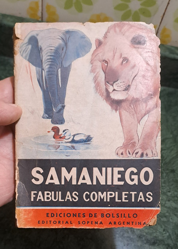 Fabulas Samaniego Libro Año 1943