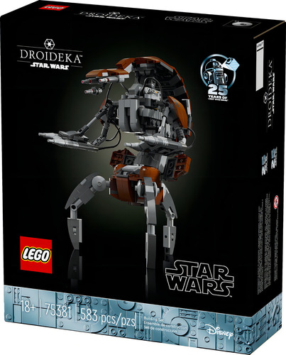 Lego Star Wars 75381 Droideka Figura De Un Droide Destructor