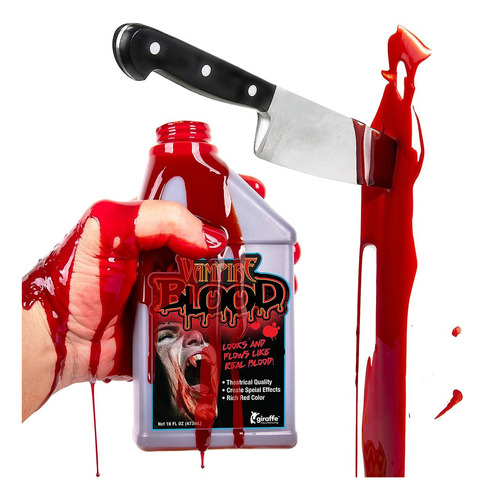 Canguro De Sangre Falso Para Maquillaje De Efectos Especiale