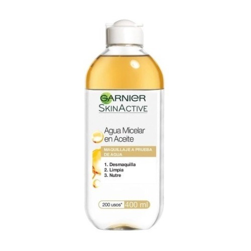 Agua Micelar Garnier Skin Active En Aceite 400 Ml