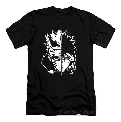 Remera De Uzumaki Sasuke Naruto Anime Japan Unisex