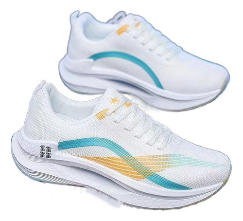 Tenis Air M606 Knit Para Correr Mujer Originales Blancos