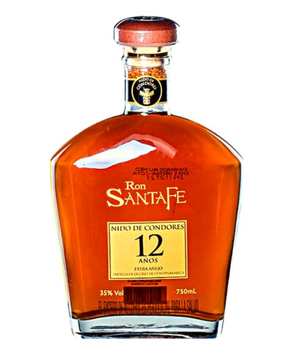 Ron Santafe 12 Años 750ml - mL a $226