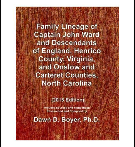Libro: Linaje Familiar Del Capitán John Ward Y Descendientes