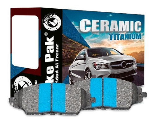 Pastillas De Freno Brakepak Chevrolet Sonic 2012-2013 Del